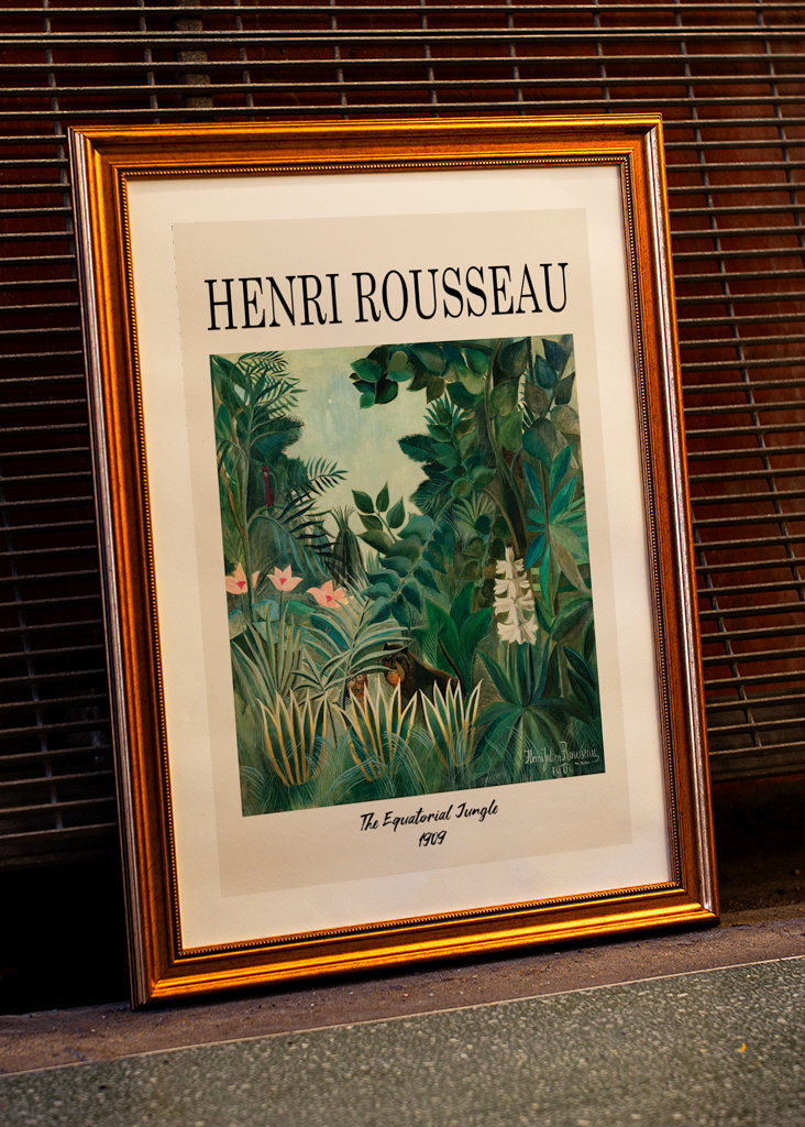 Henri Rousseau Poster 1909