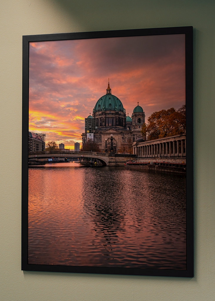 Berliner Dom Morgenrot