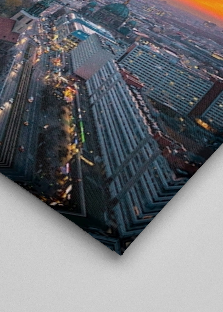 Sonnenuntergang über Berlin