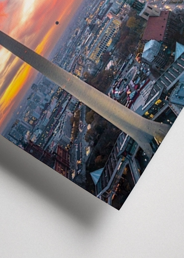 Sonnenuntergang über Berlin