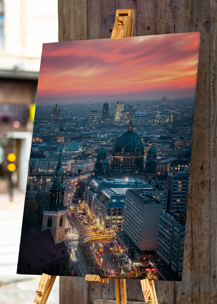 Sonnenuntergang über Berlin 2