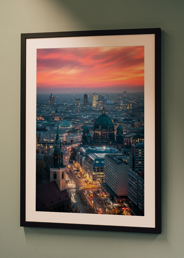 Sonnenuntergang über Berlin 2