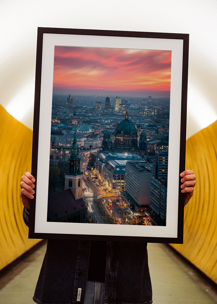 Sonnenuntergang über Berlin 2