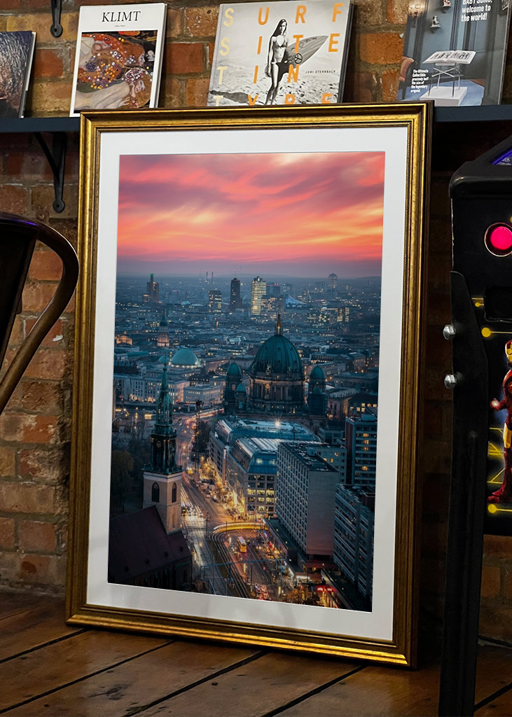 Sonnenuntergang über Berlin 2