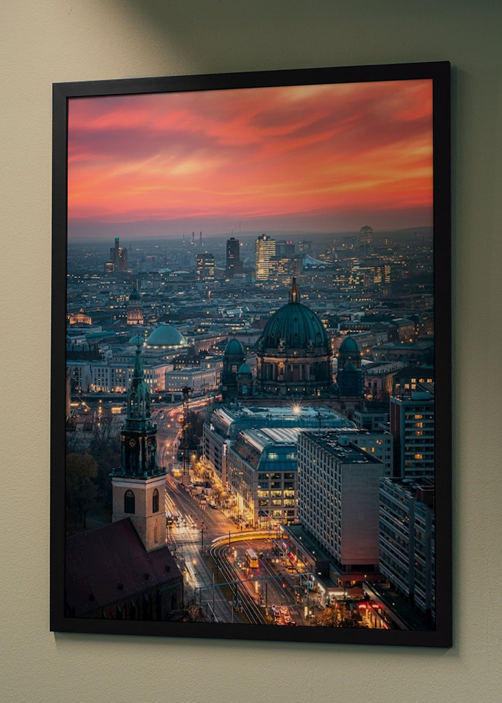 Sonnenuntergang über Berlin 2