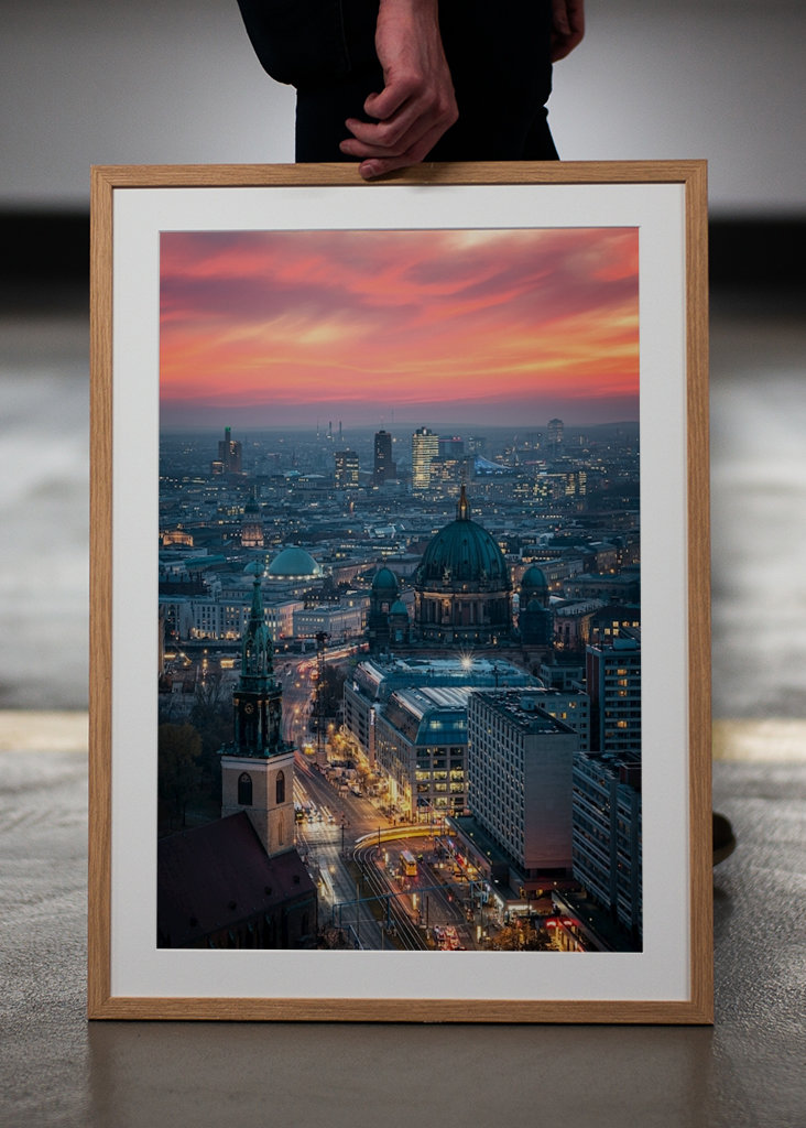 Sonnenuntergang über Berlin 2