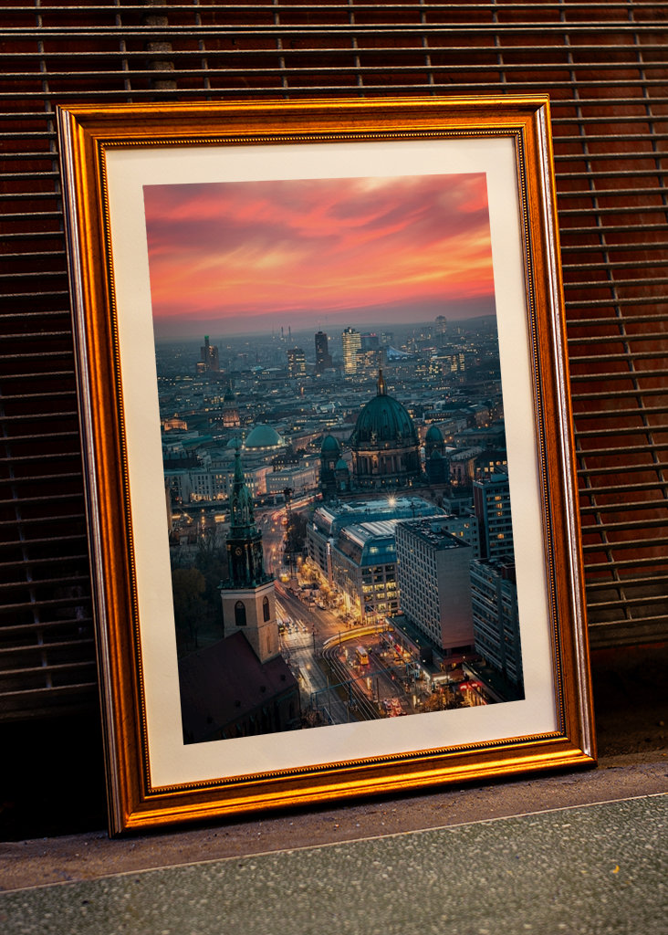 Sonnenuntergang über Berlin 2