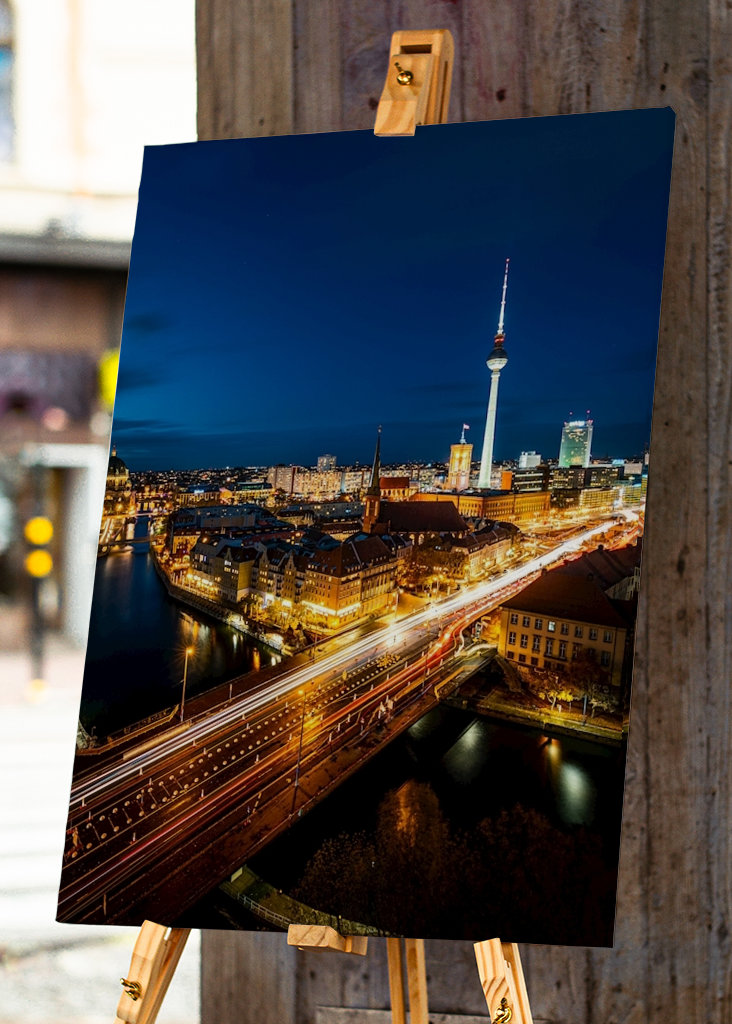 Berlin Fischerinsel Blue Hour