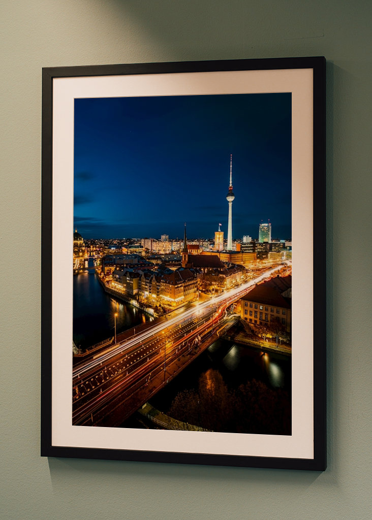 Berlin Fischerinsel Blue Hour