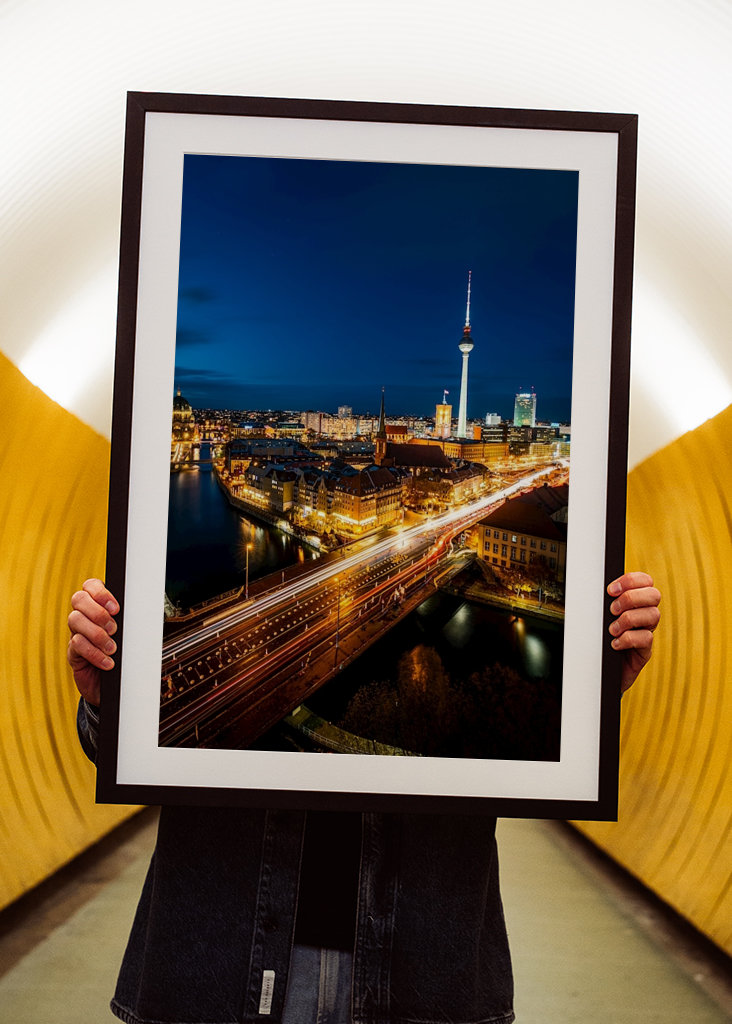 Berlin Fischerinsel Blue Hour
