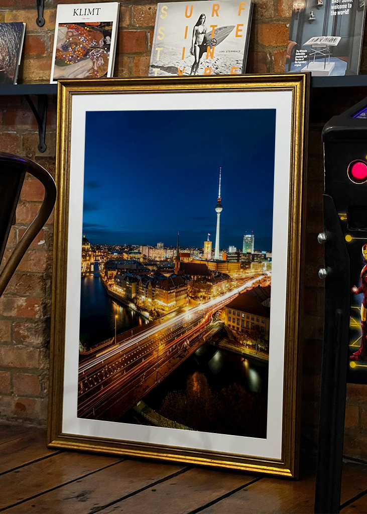 Berlin Fischerinsel Blue Hour
