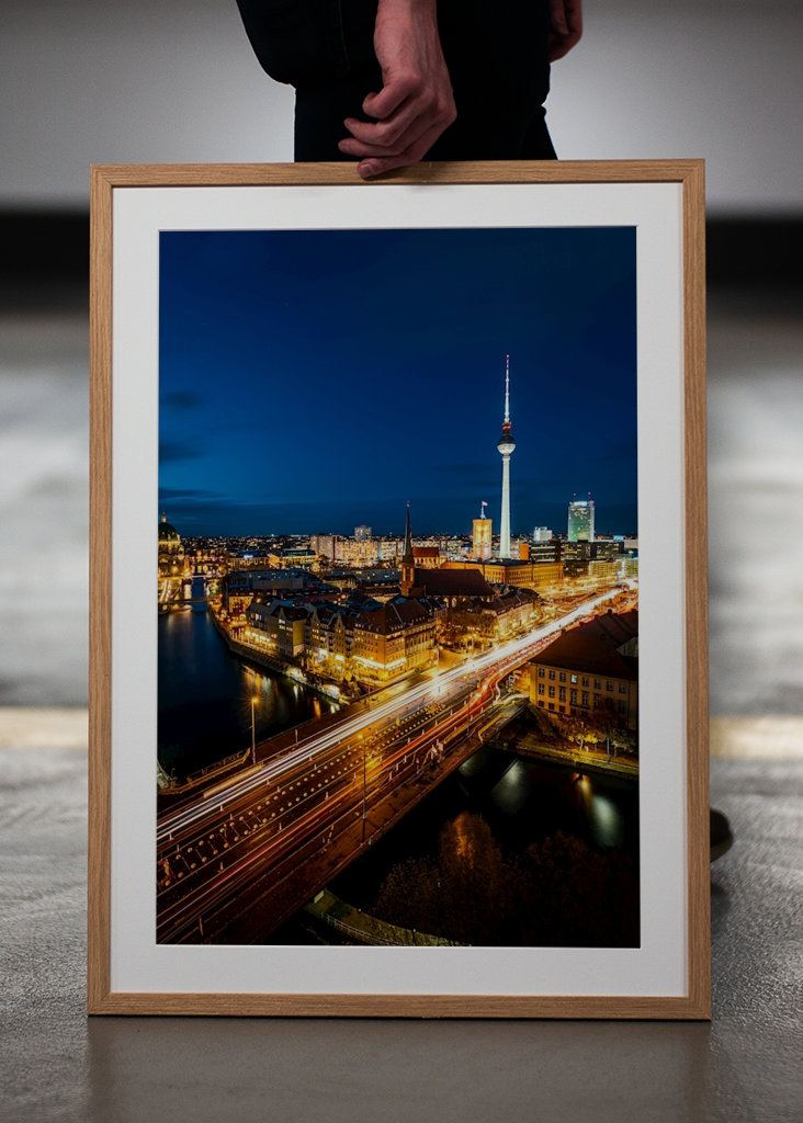 Berlin Fischerinsel Blue Hour