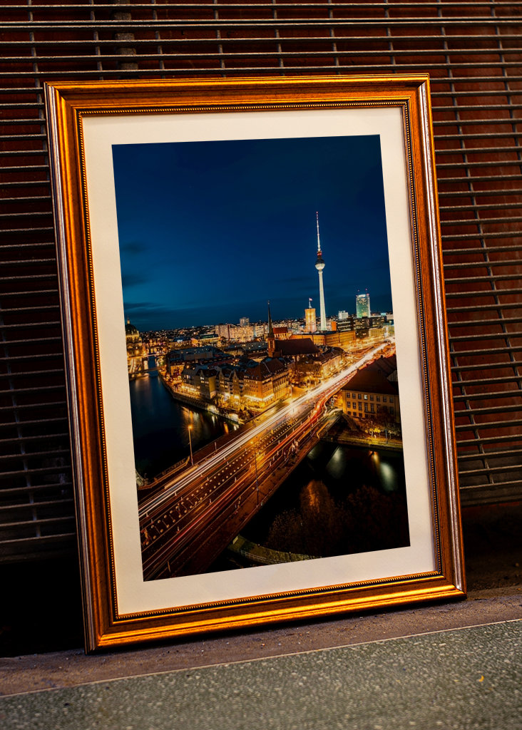 Berlin Fischerinsel Blue Hour