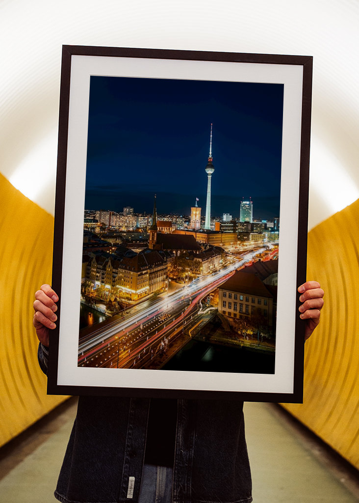 Berlin Fischerinsel Blue Hour