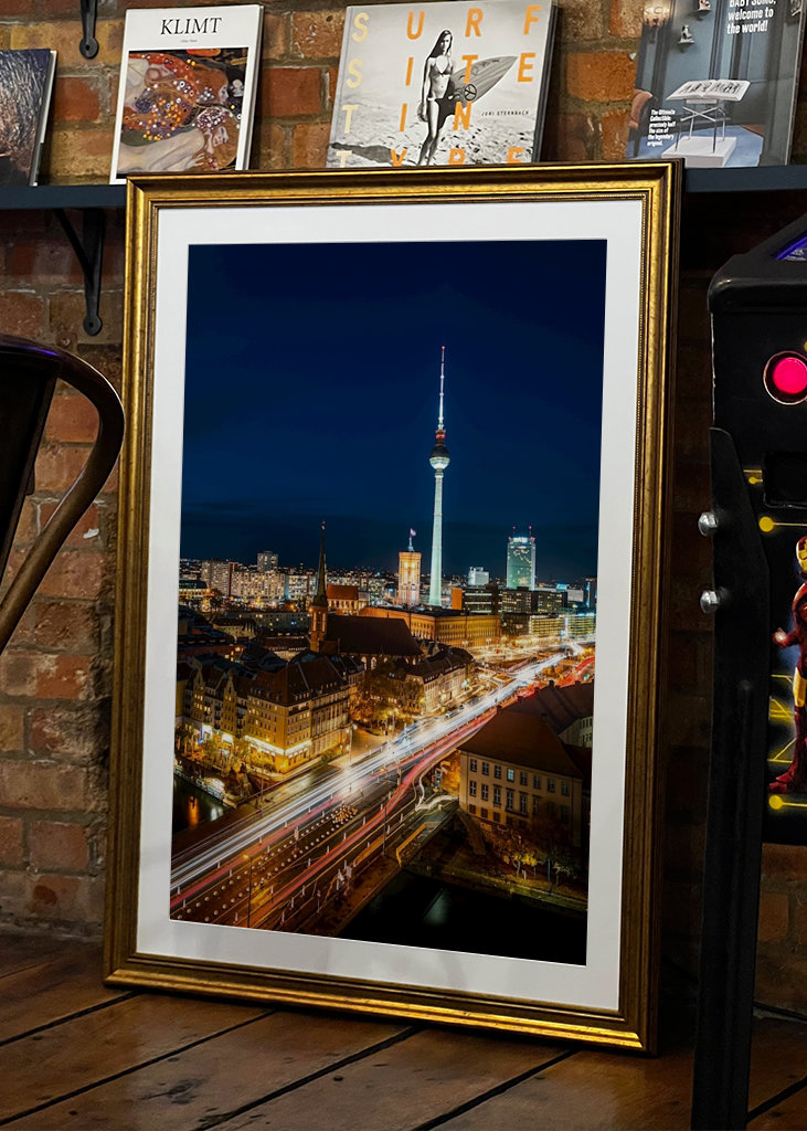 Berlin Fischerinsel Blue Hour