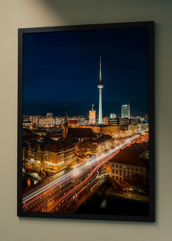 Berlin Fischerinsel Blue Hour