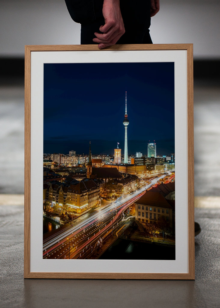 Berlin Fischerinsel Blue Hour