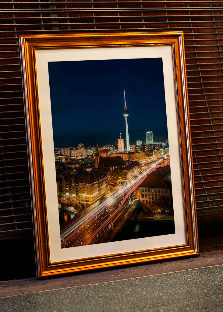 Berlin Fischerinsel Blue Hour