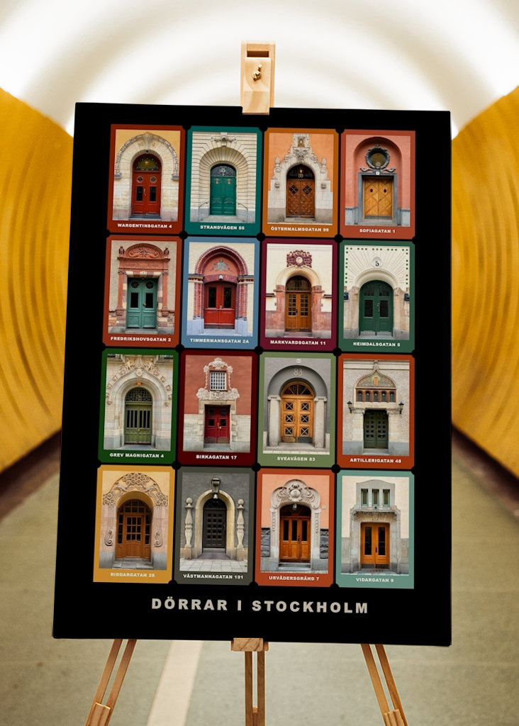 Dveře ve Stockholmu