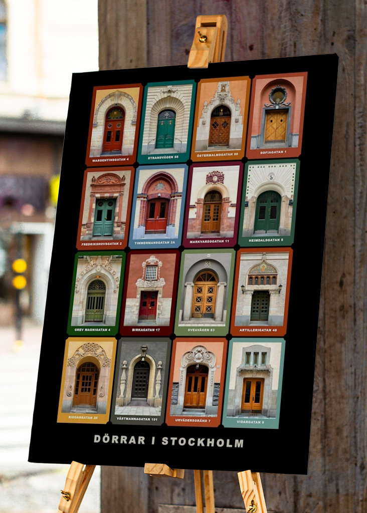 Dveře ve Stockholmu