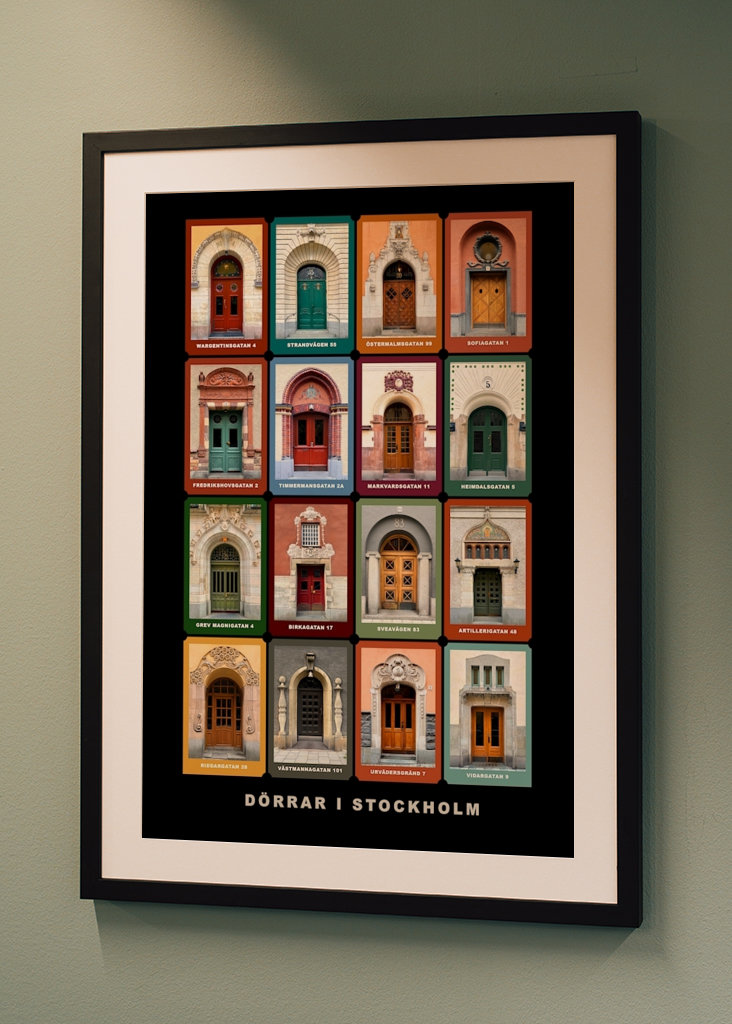 Dveře ve Stockholmu
