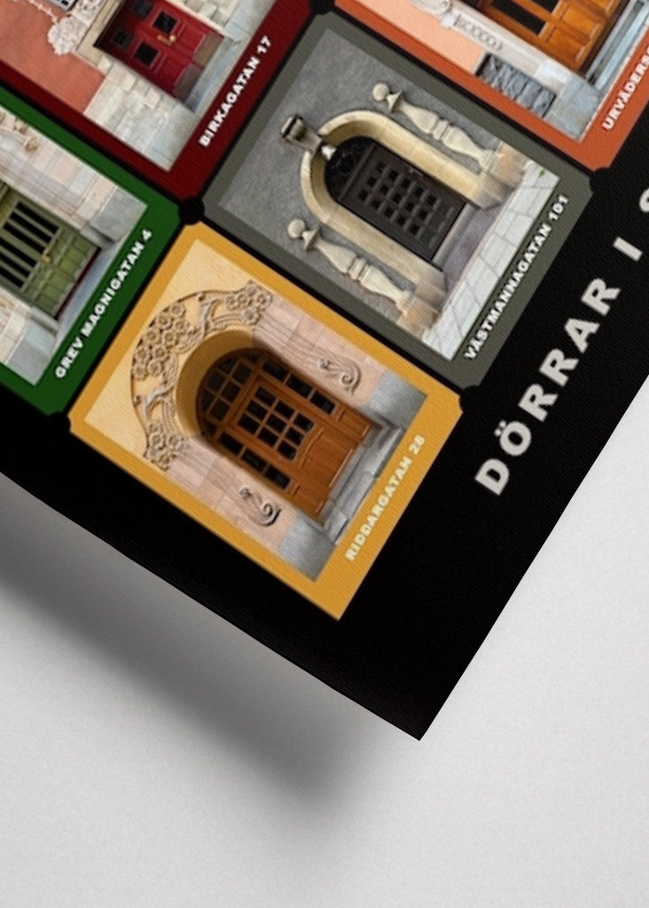 Dveře ve Stockholmu