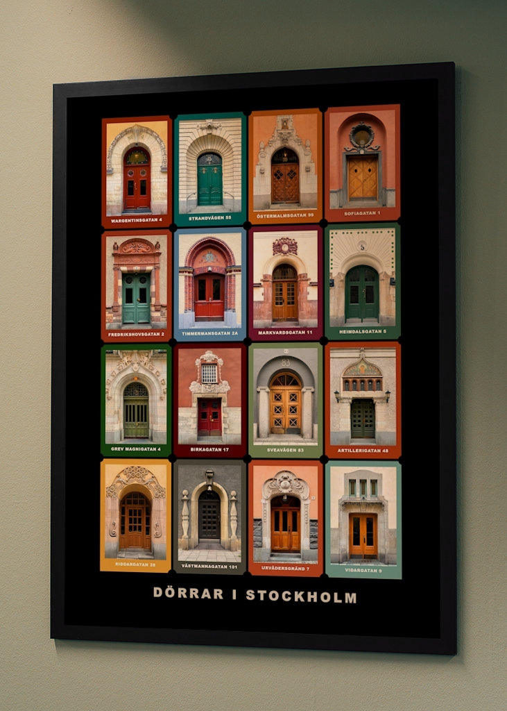 Dveře ve Stockholmu