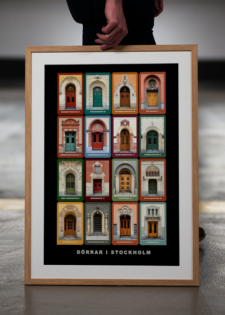 Dveře ve Stockholmu