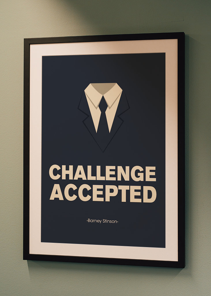 Challenge Accepted Poster