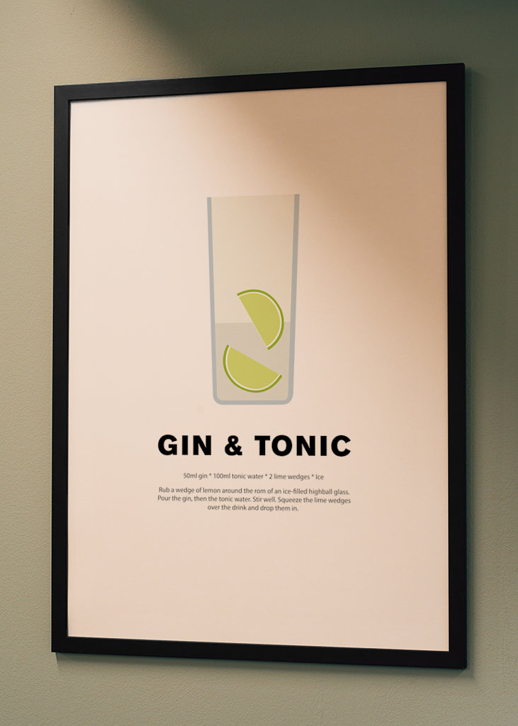 Gin Tonic Poster