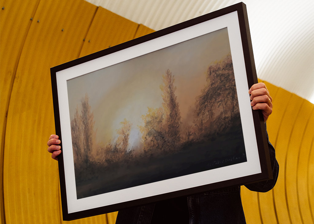 Rednitzgrund v dopoledních hodinách