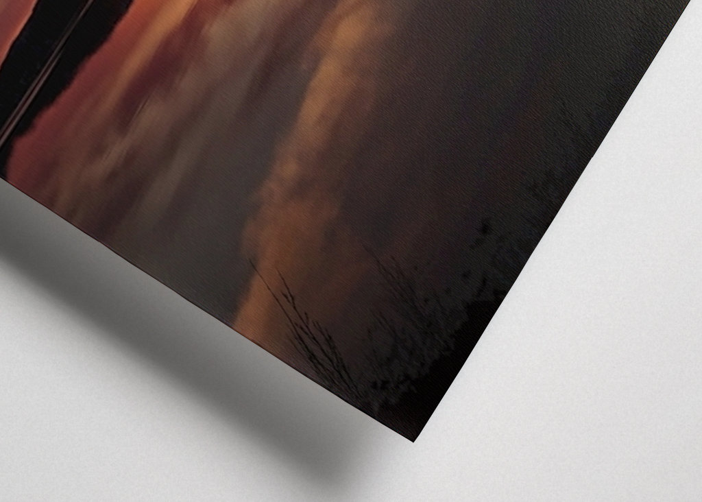 Herbstabend am Neidenfjord