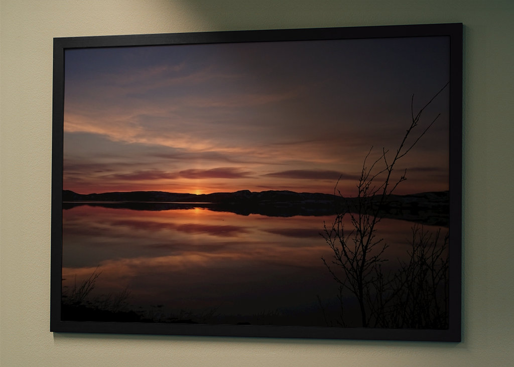 Herbstabend am Neidenfjord