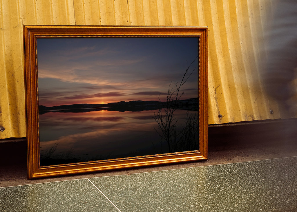 Herbstabend am Neidenfjord