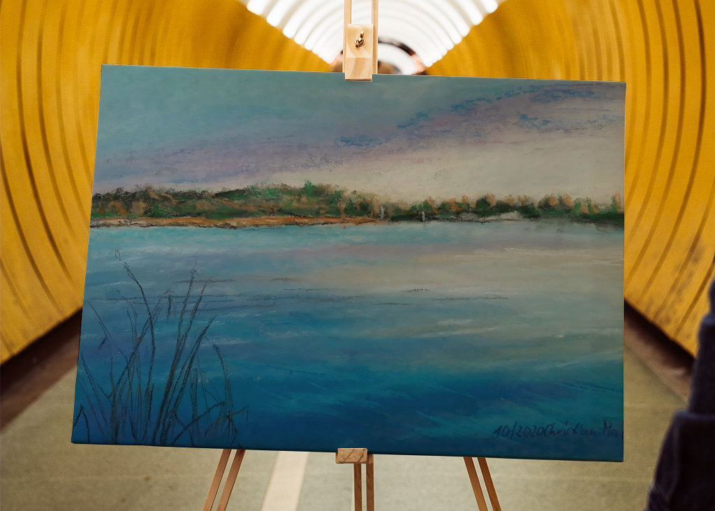 Evening mood at Krakow lake