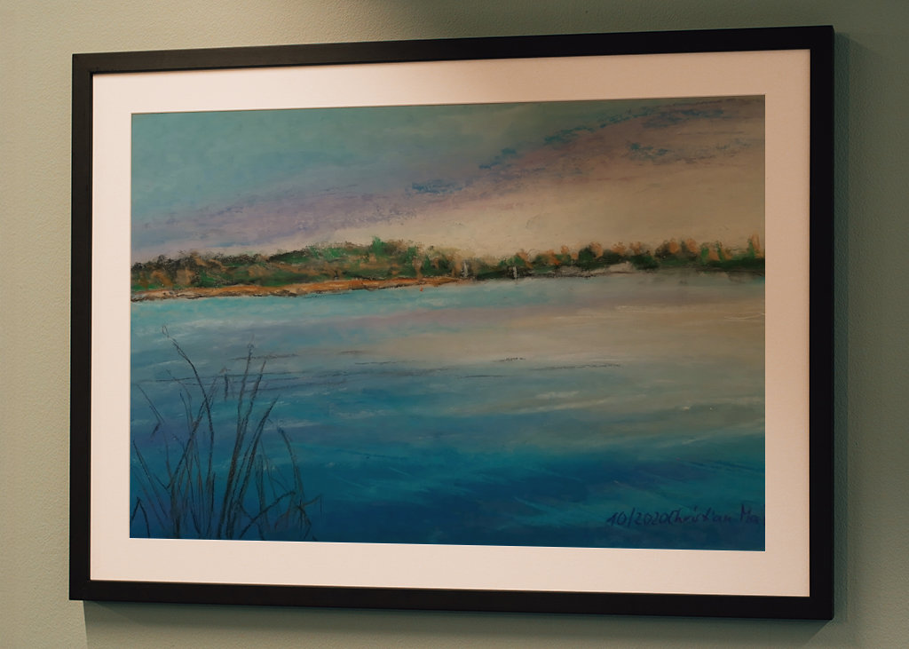 Evening mood at Krakow lake