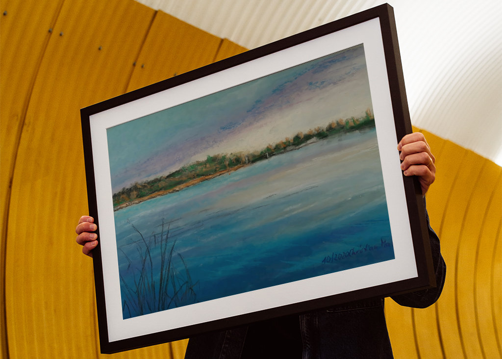 Evening mood at Krakow lake