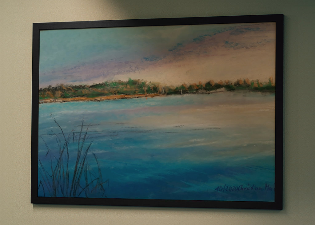 Evening mood at Krakow lake