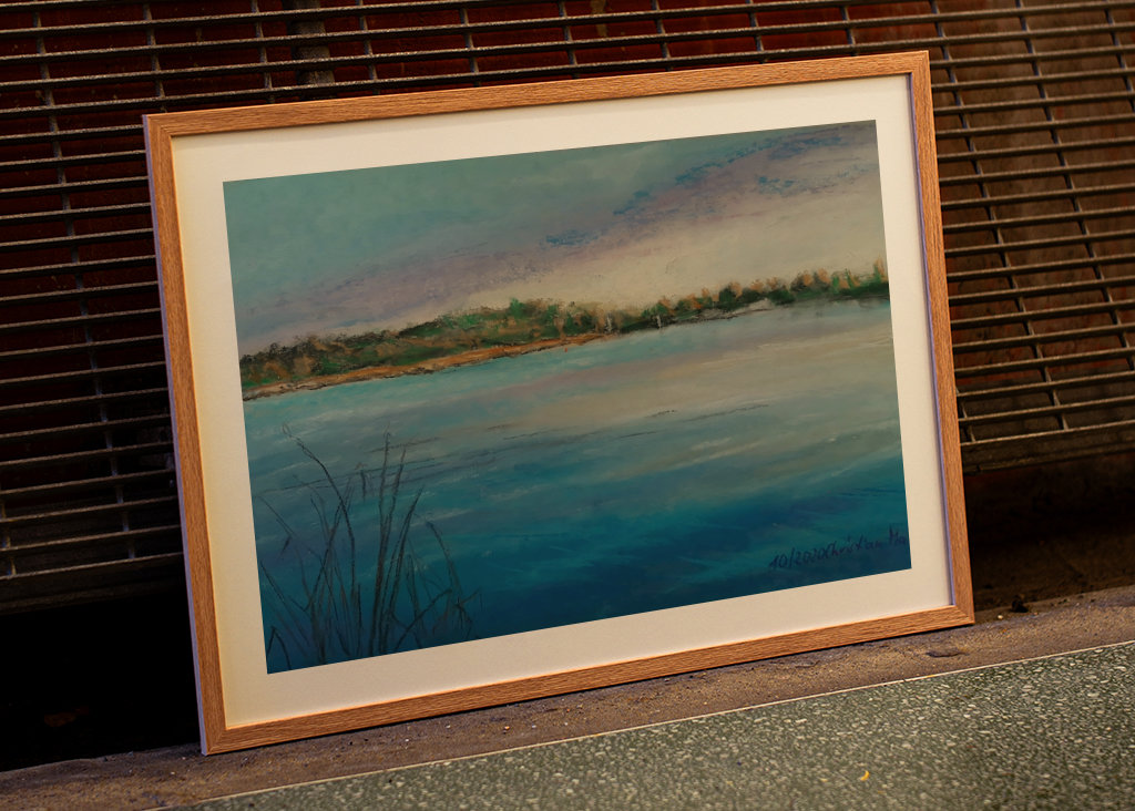 Evening mood at Krakow lake