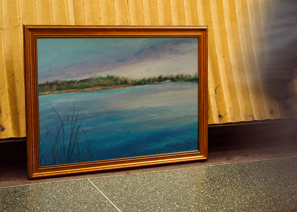 Evening mood at Krakow lake