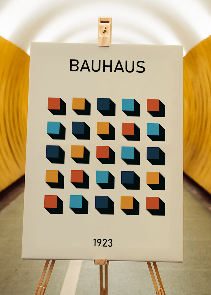 Plakát Bauhaus 1923