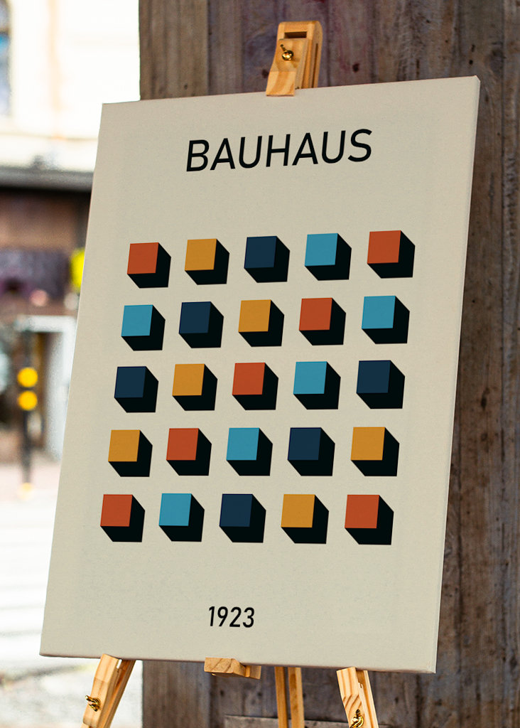 Plakát Bauhaus 1923