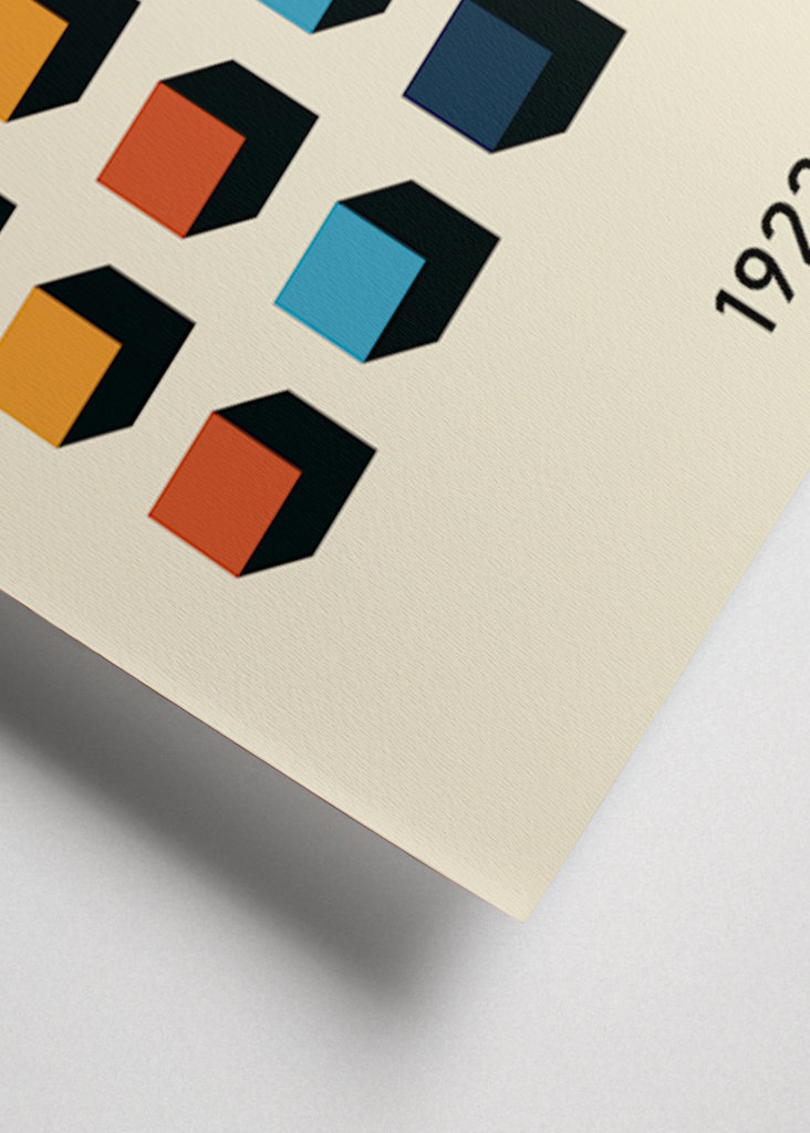 Plakát Bauhaus 1923