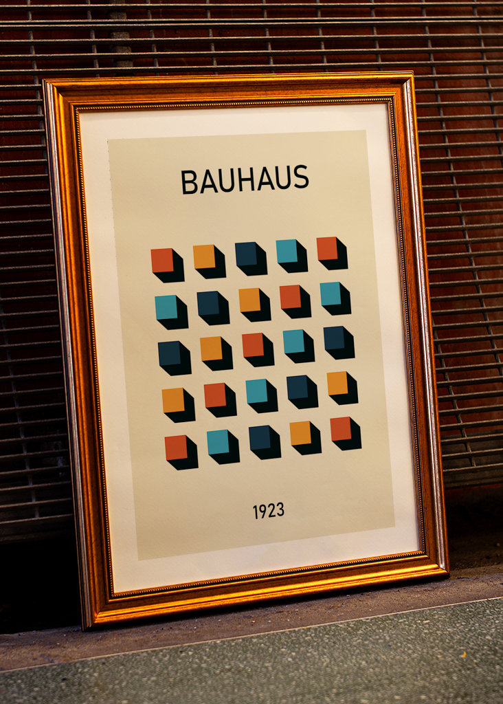 Plakát Bauhaus 1923
