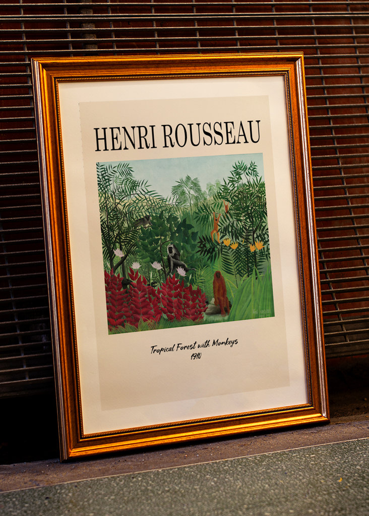 Henri Rousseau Plakat 