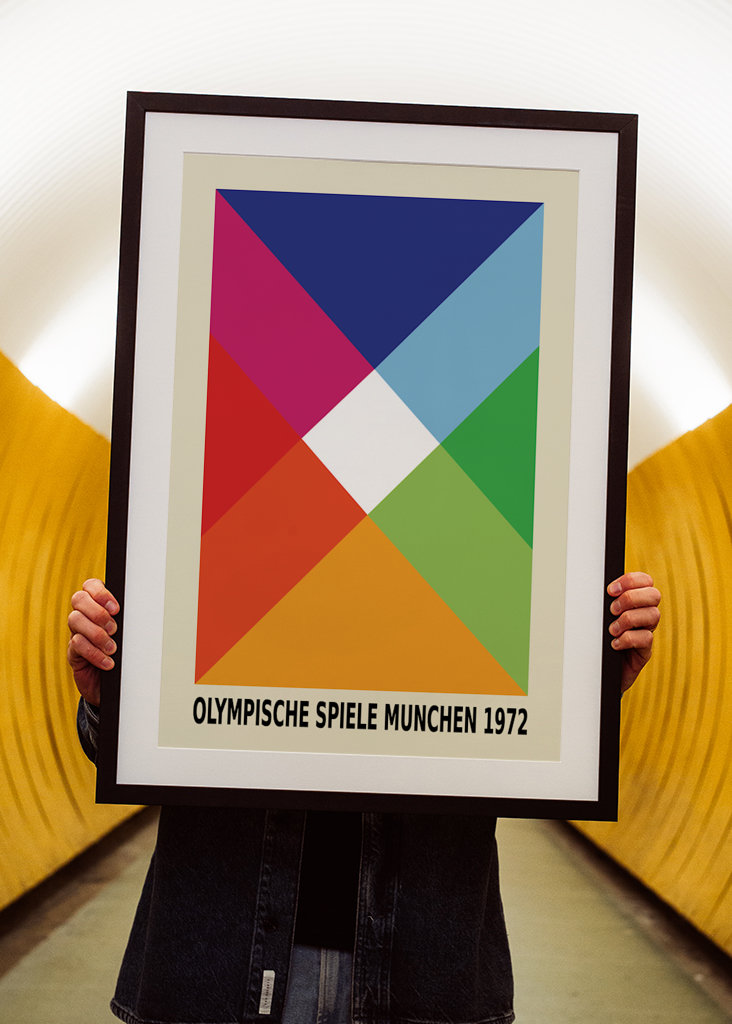 Olympiaplakat München 1972