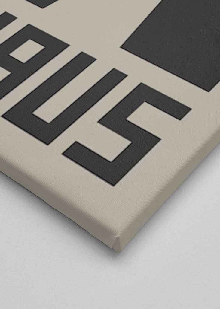 Plakát domu Bauhaus