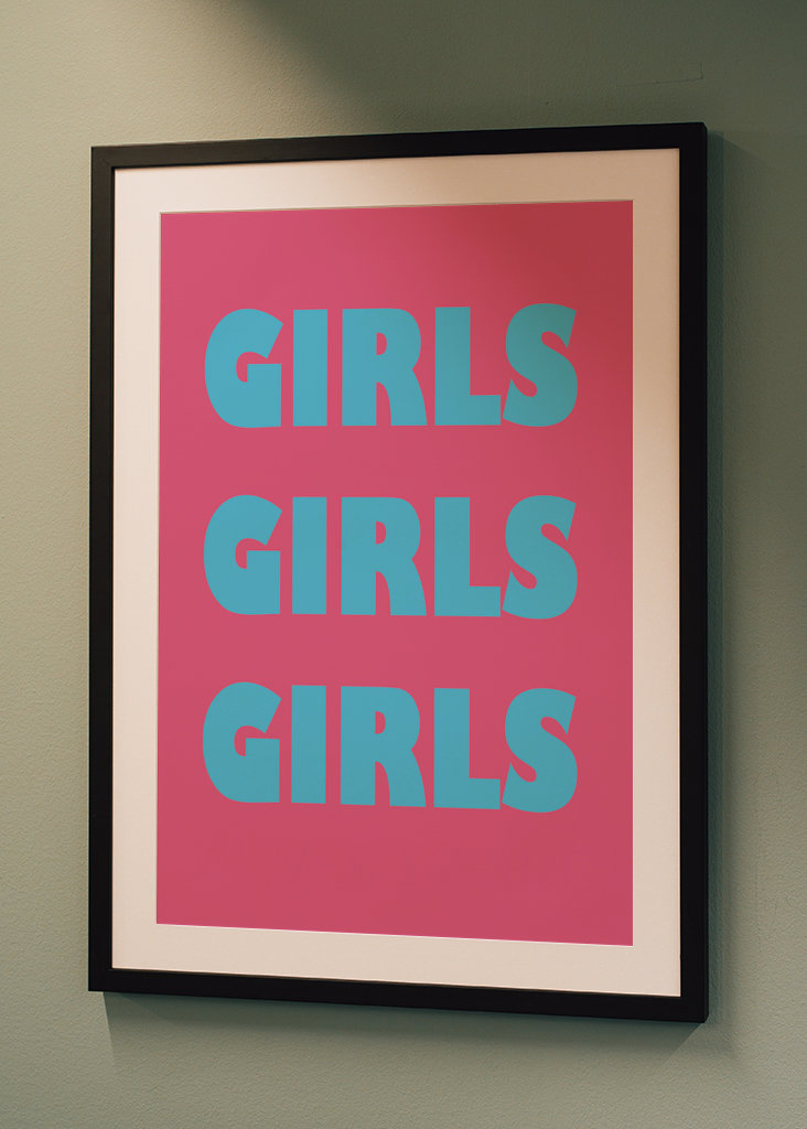 Mädchen Mädchen Mädchen Poster