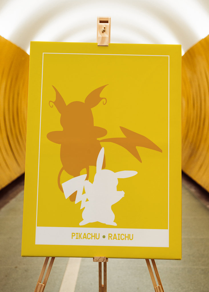 Pikachu Pokemon plakat