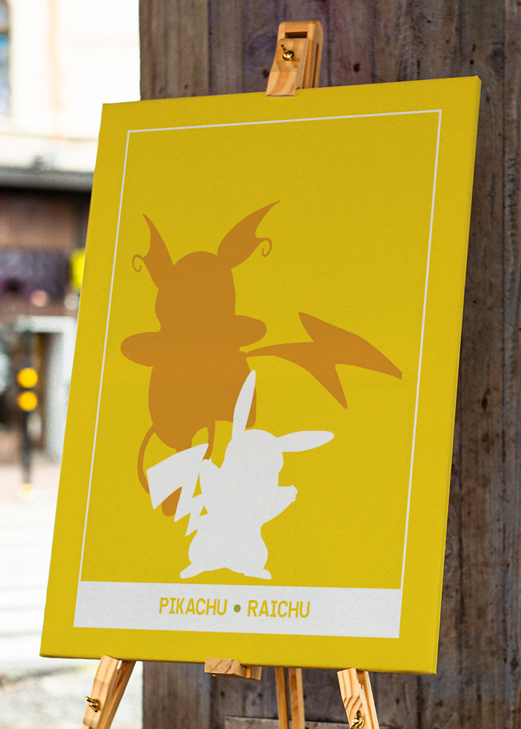 Pikachu Pokemon plakat